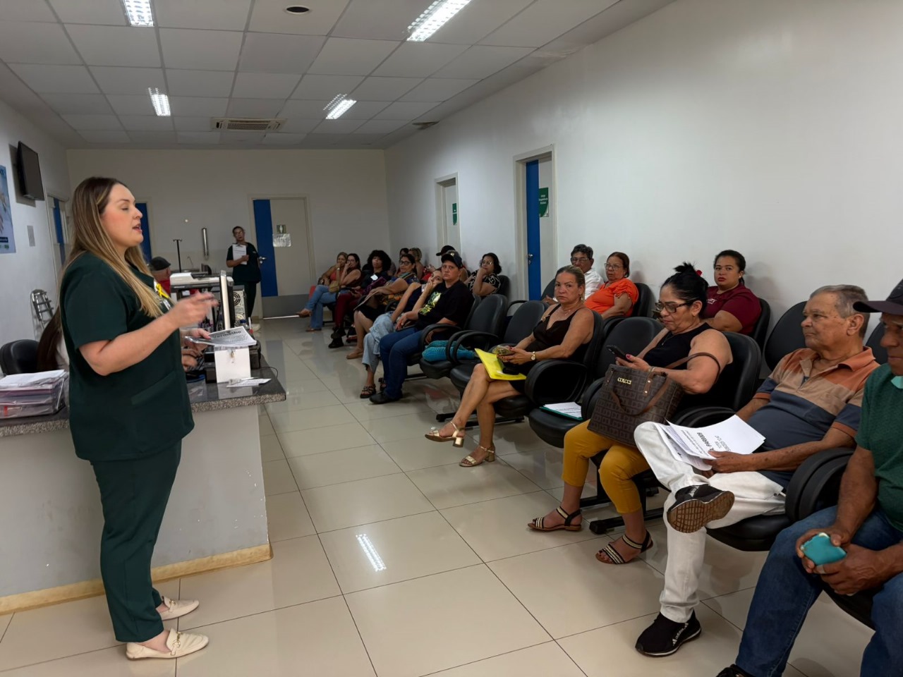 Policlínica de Quirinópolis realiza palestra sobre saúde do coração