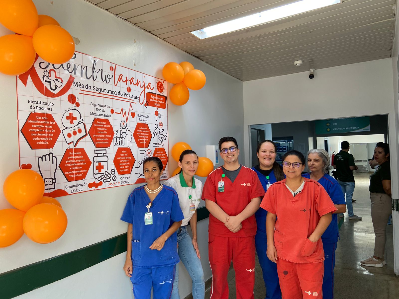 HEJA inicia Setembro Laranja em alusão ao  Dia Mundial da Segurança do Paciente