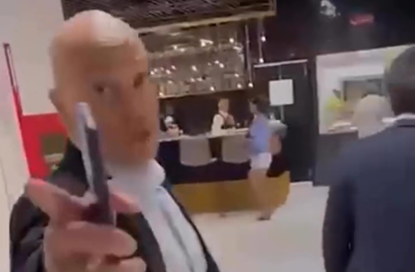 Alexandre de Moraes chama empresário de "bandido" ao ser abordado em gravação com celular