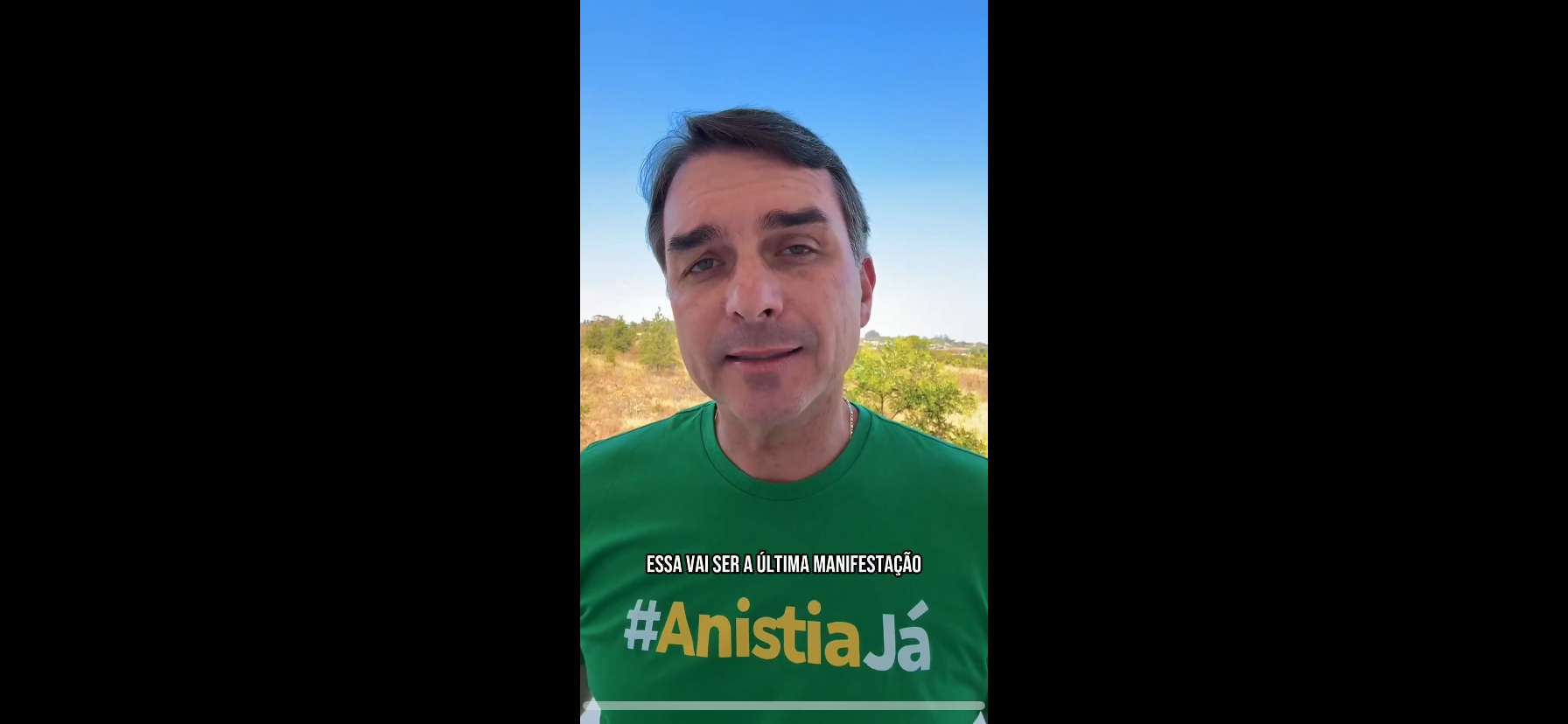 Flávio Bolsonaro convoca atos em 07 de setembro e chama julgamento do STF de farsa