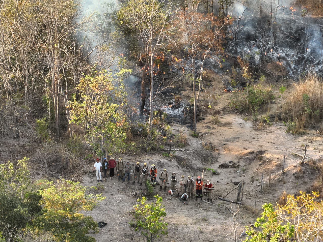 Incêndio em Goiás é controlado após 33 dias e destrói área do tamanho de uma capital