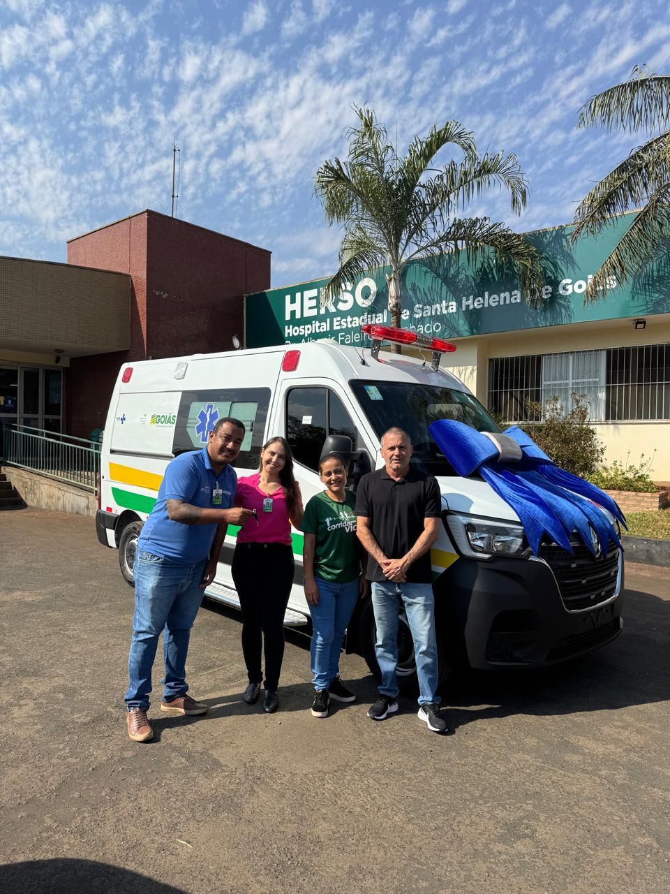 Herso recebe nova ambulância para fortalecer atendimento