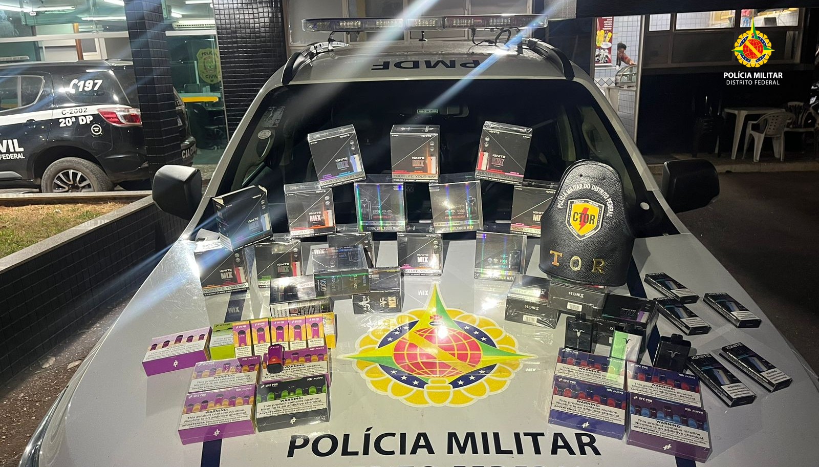 Homem é preso com 158 cigarros eletrônicos em Santa Maria