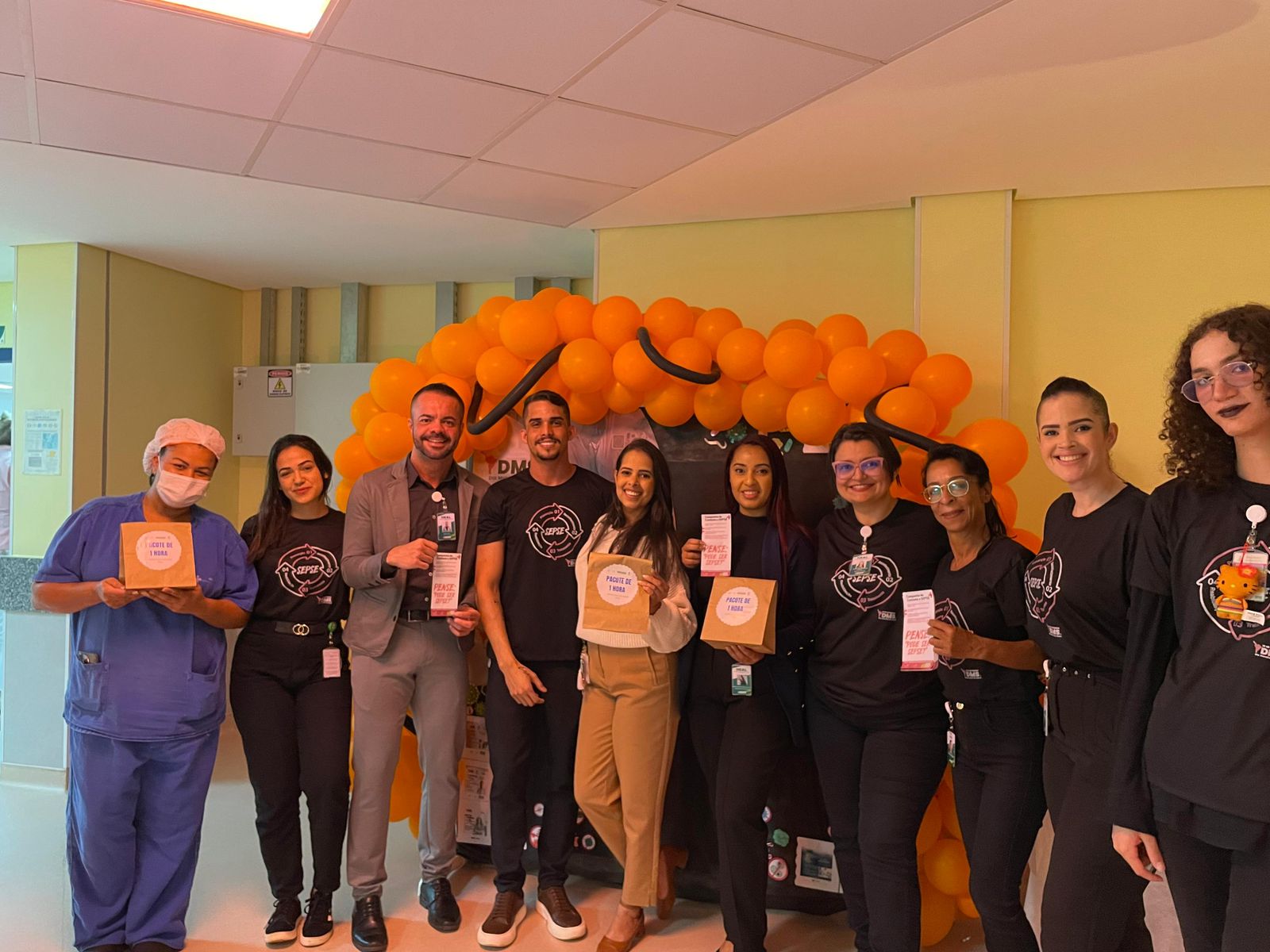 HEAL mobiliza colaboradores em campanha de conscientização sobre sepse