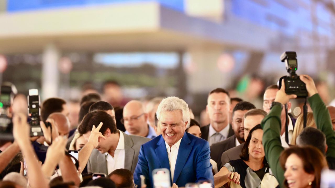 "Entregamos esperança para as crianças", diz Caiado ao inaugurar Cora, maior obra da gestão estadual