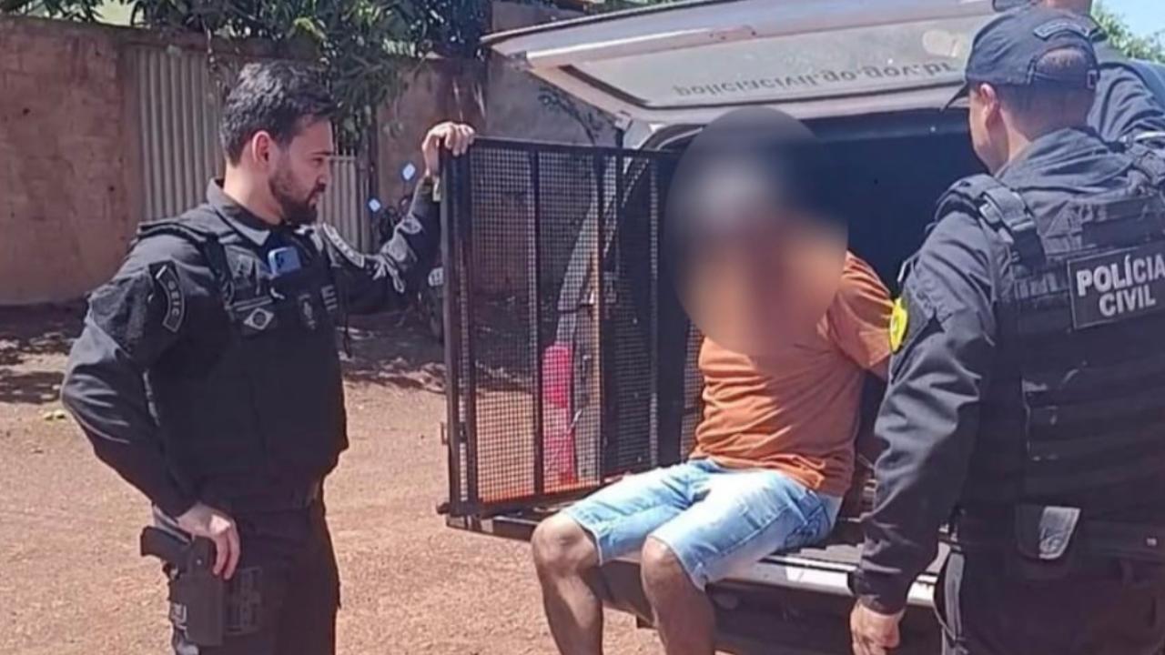 Polícia prende homem por estupro mediante ameaça em Caiapônia
