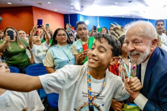 Lula participa da 6ª Conferência Nacional Infantojuvenil pelo Meio Ambiente