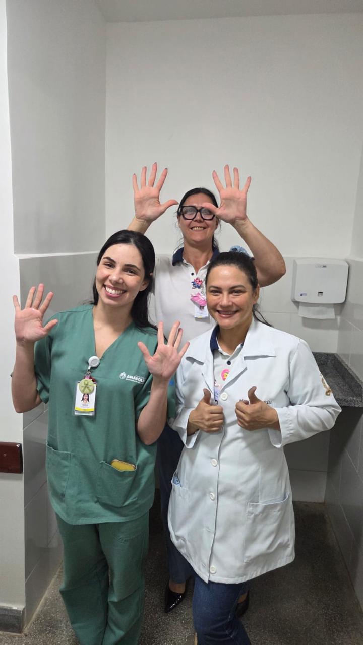 Blitz da Higienização das Mãos reforça cuidados no Hospital Municipal Georges Hajjar