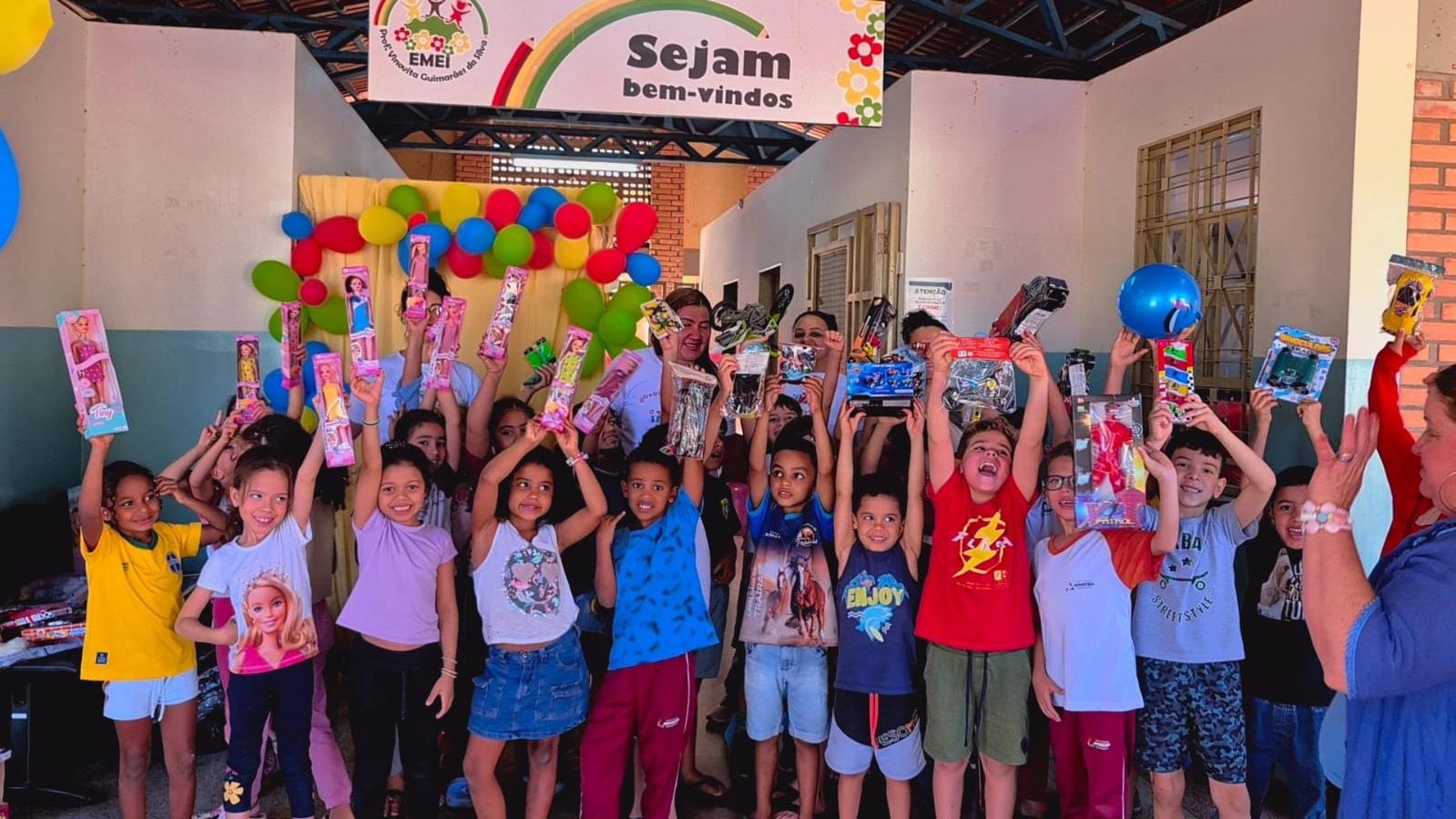 HEAPA leva alegria às crianças com campanha solidária