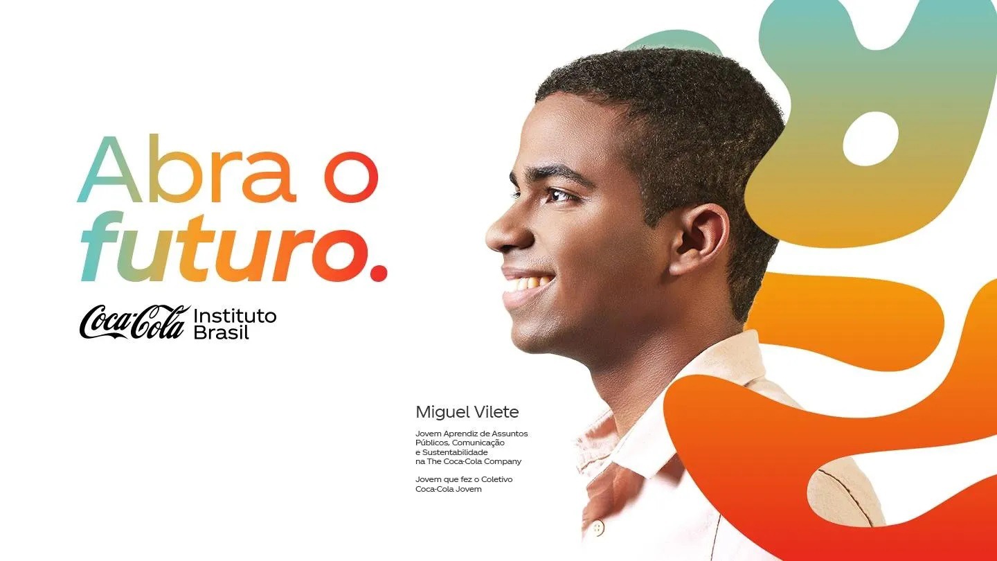 Coletivo Jovem Coca-Cola lança campanha “Abra o Futuro”