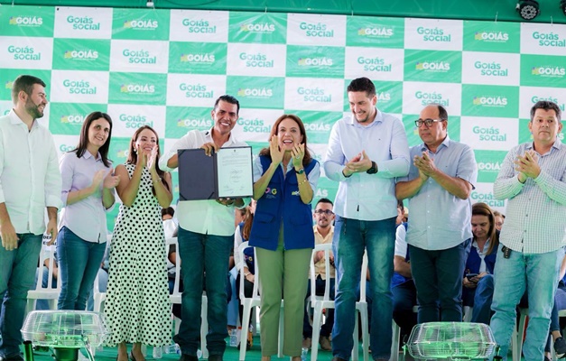 Gracinha Caiado inaugura Goiás Social em São Miguel do Araguaia