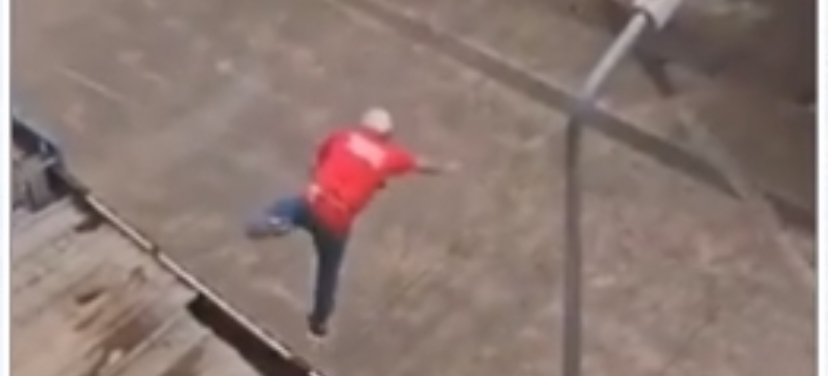 Homem cai de tirolesa durante curso de brigadista