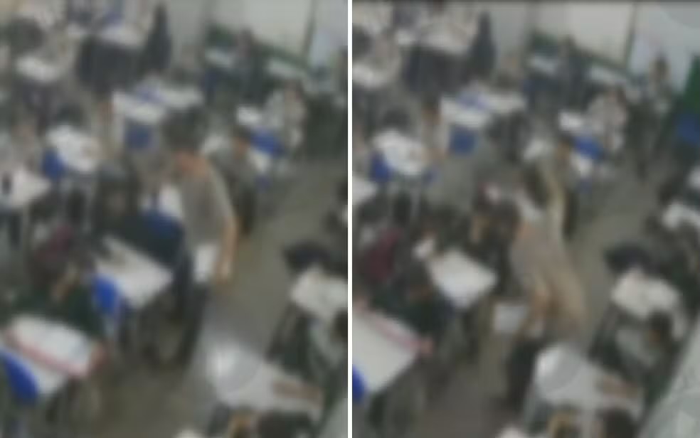 Criança leva série de tapas de professor em escola de Quirinópolis, sudoeste de Goiás