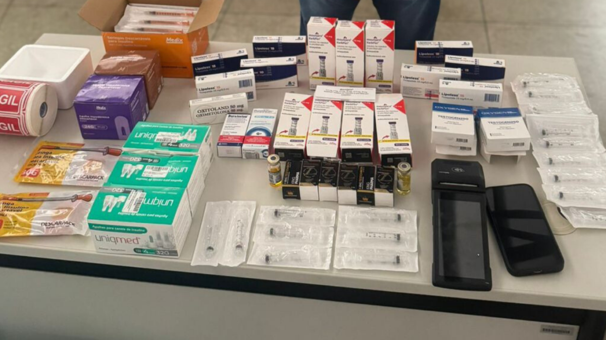 Dois homens são presos em flagrante por venda irregular de remédio para emagrecimento 