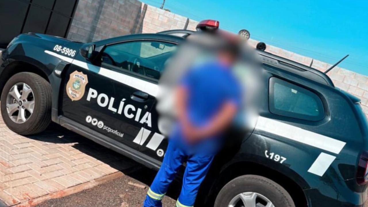 Homem é preso após atear fogo na casa da ex-companheira em Goiás
