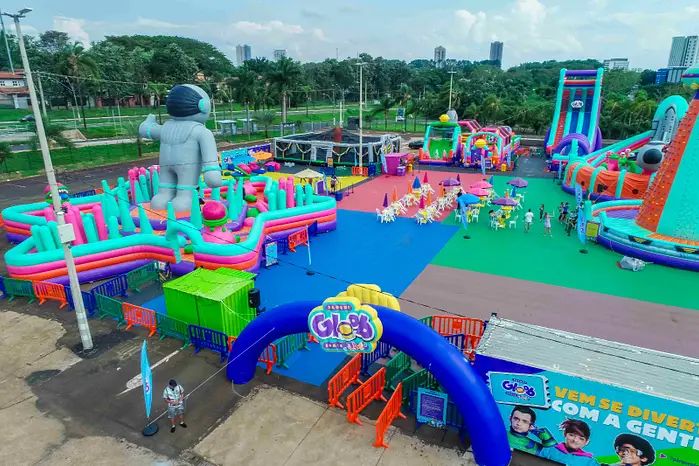 Parque de infláveis gigantes chega a Goiânia no dia Dia das Crianças