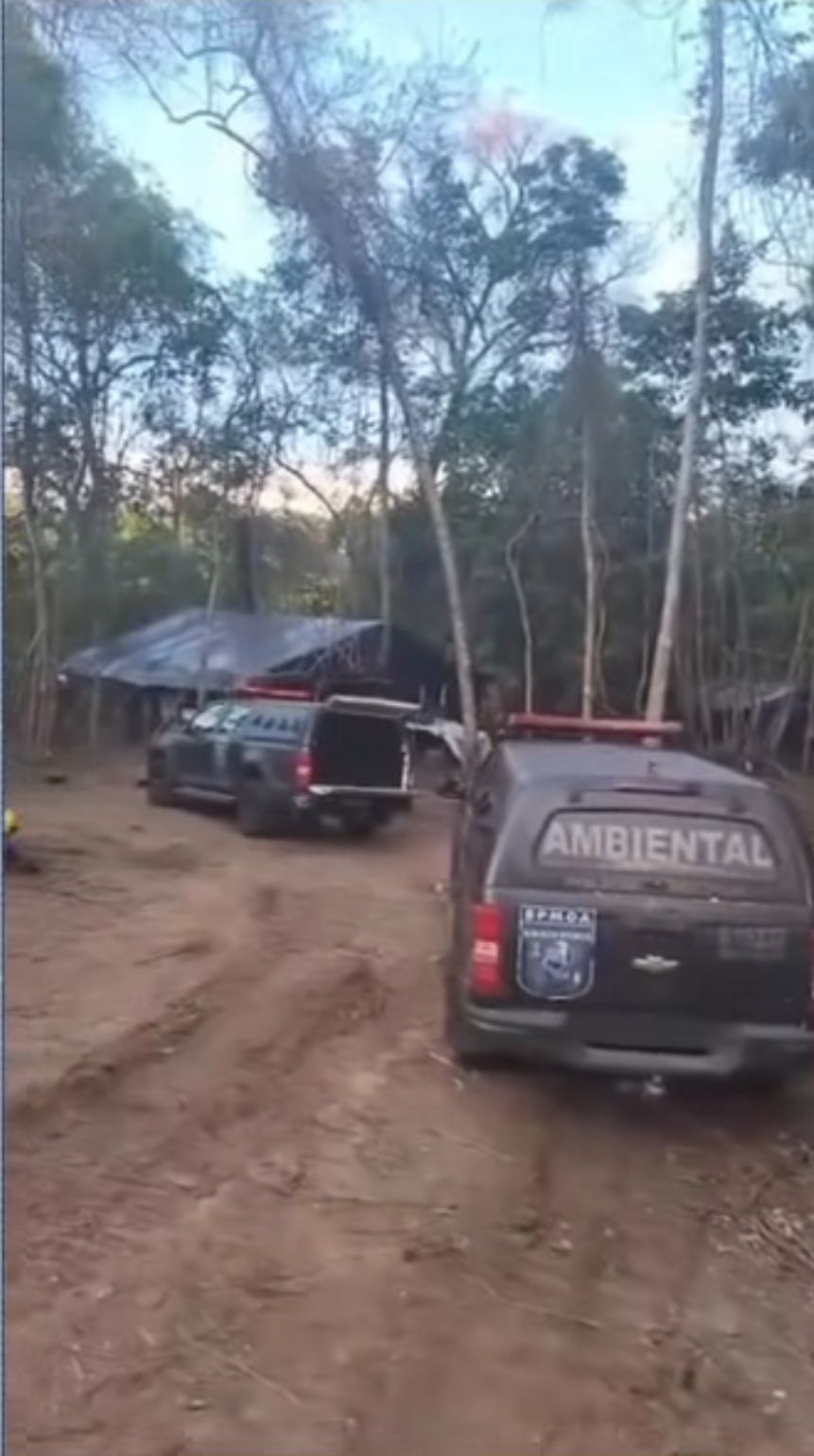 Grupo é flagrado extraindo ouro ilegalmente em Matrinchã