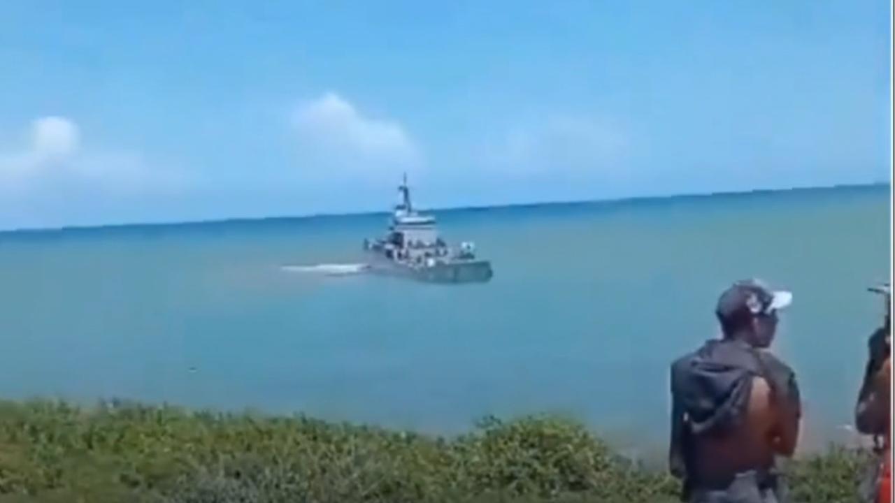 Vídeo: Embarcação de guerra venezuelana afunda em operação