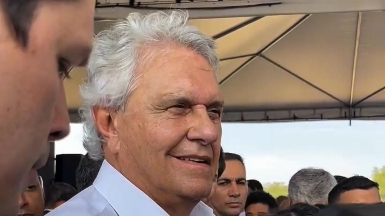 Vídeo: Caiado critica ausência de Lula em inauguração de obras da Saneago