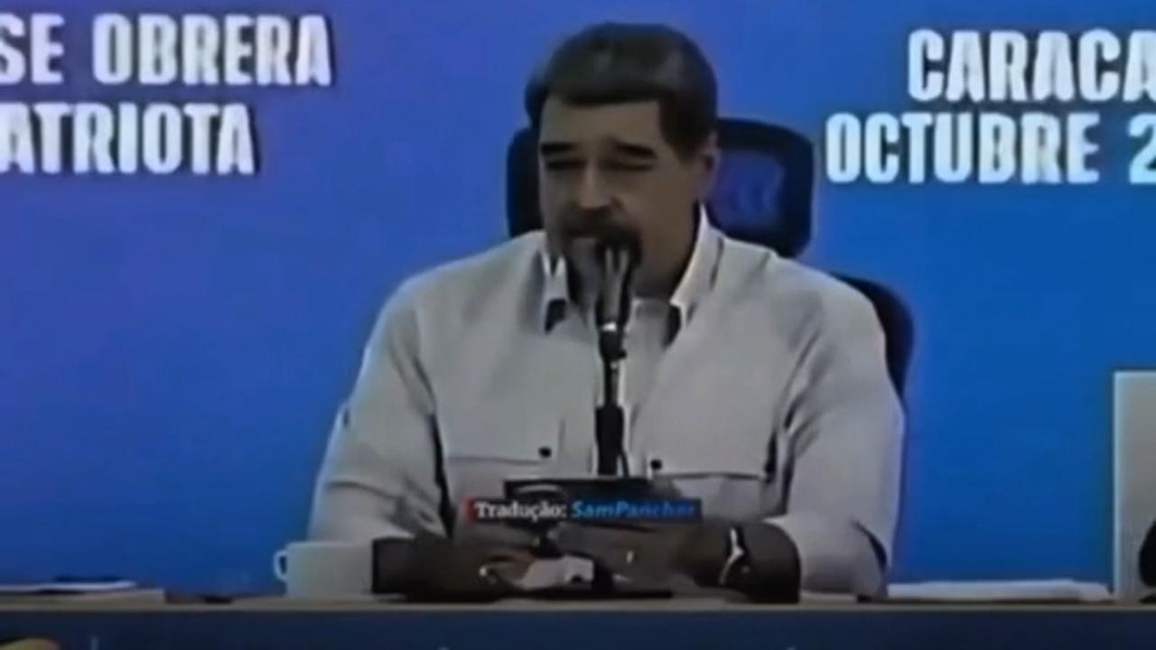 Vídeo: Nicolás Maduro faz apelo em inglês por paz após ameaça de Trump