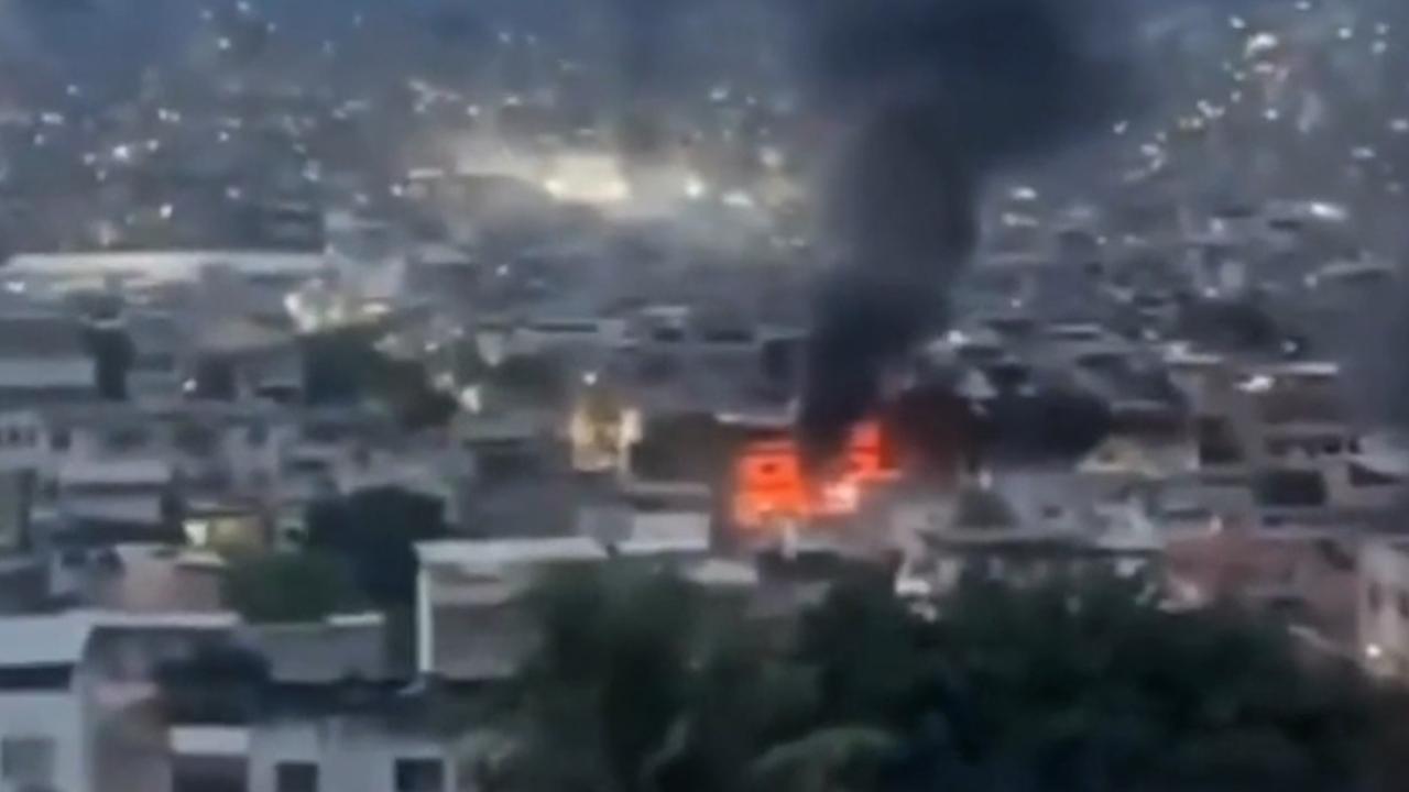Vídeo: Criminosos usam drones para bombardear policiais
