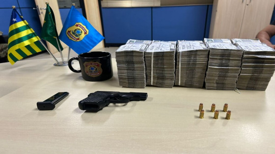 Homem é preso em Goiânia com R$ 1 milhão em espécie