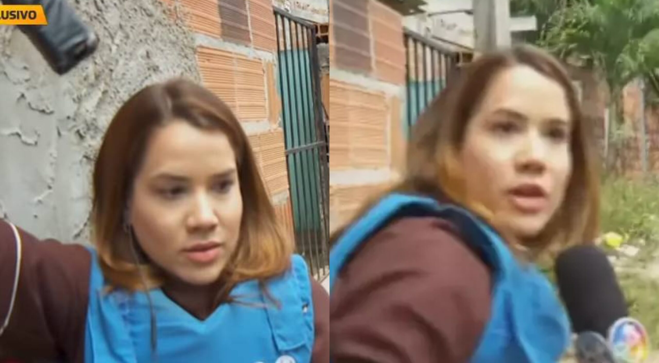 Repórter do SBT fica no meio de tiroteio durante transmissão ao vivo; assista