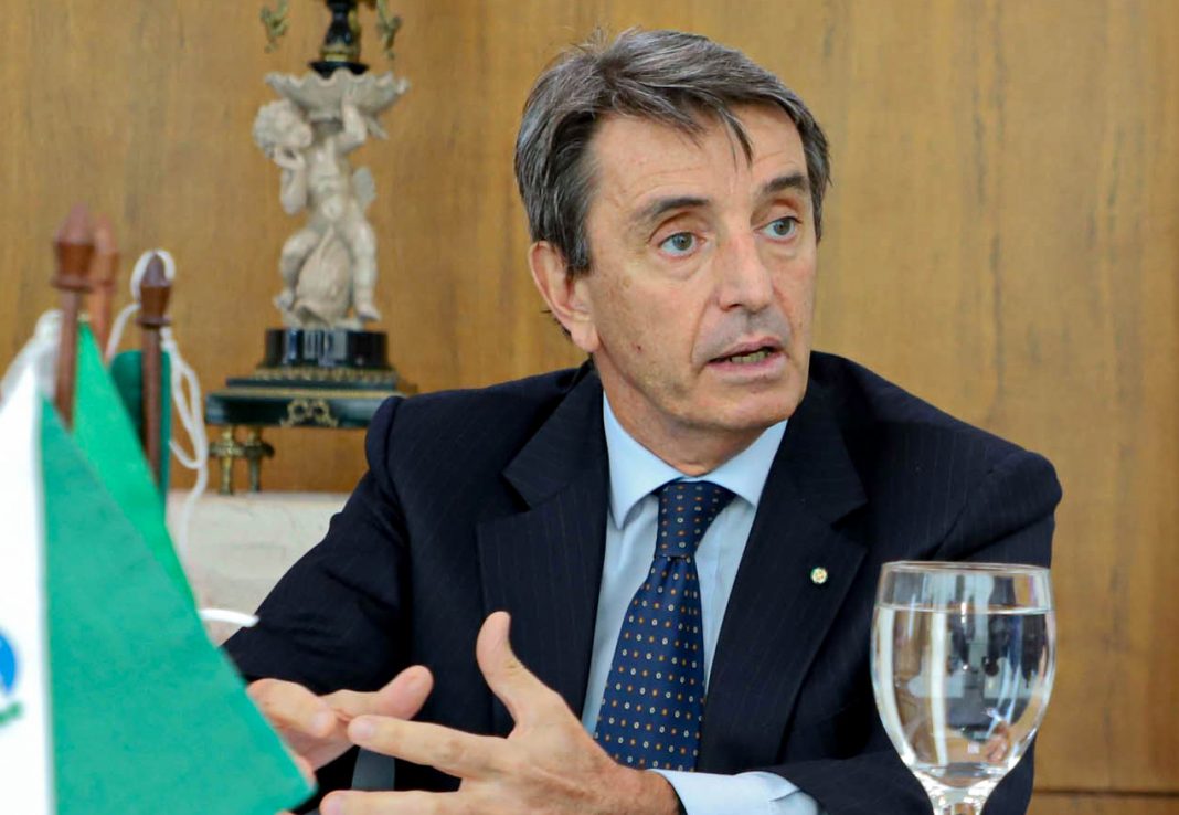 Embaixador da Itália visita Fecomércio para lançamento de parcerias com Goiás