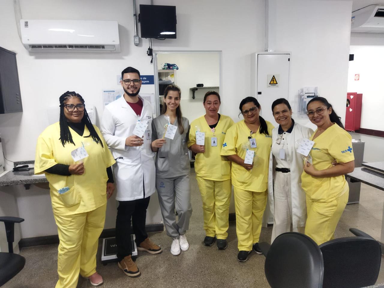 Hospital Municipal Georges Hajjar realiza ação pelo Dia Mundial da Saúde Mental