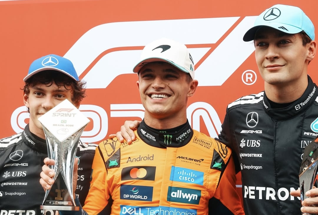 Norris vence sprint acidentada do GP de São Paulo, Bortoletto não termina corrida