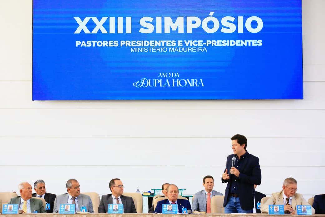 Daniel Vilela reforça aliança com a Assembleia de Deus durante simpósio em Caldas Novas