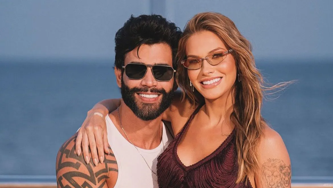 Vídeo: Andressa Suita mostra como acorda com despertador Gusttavo Lima