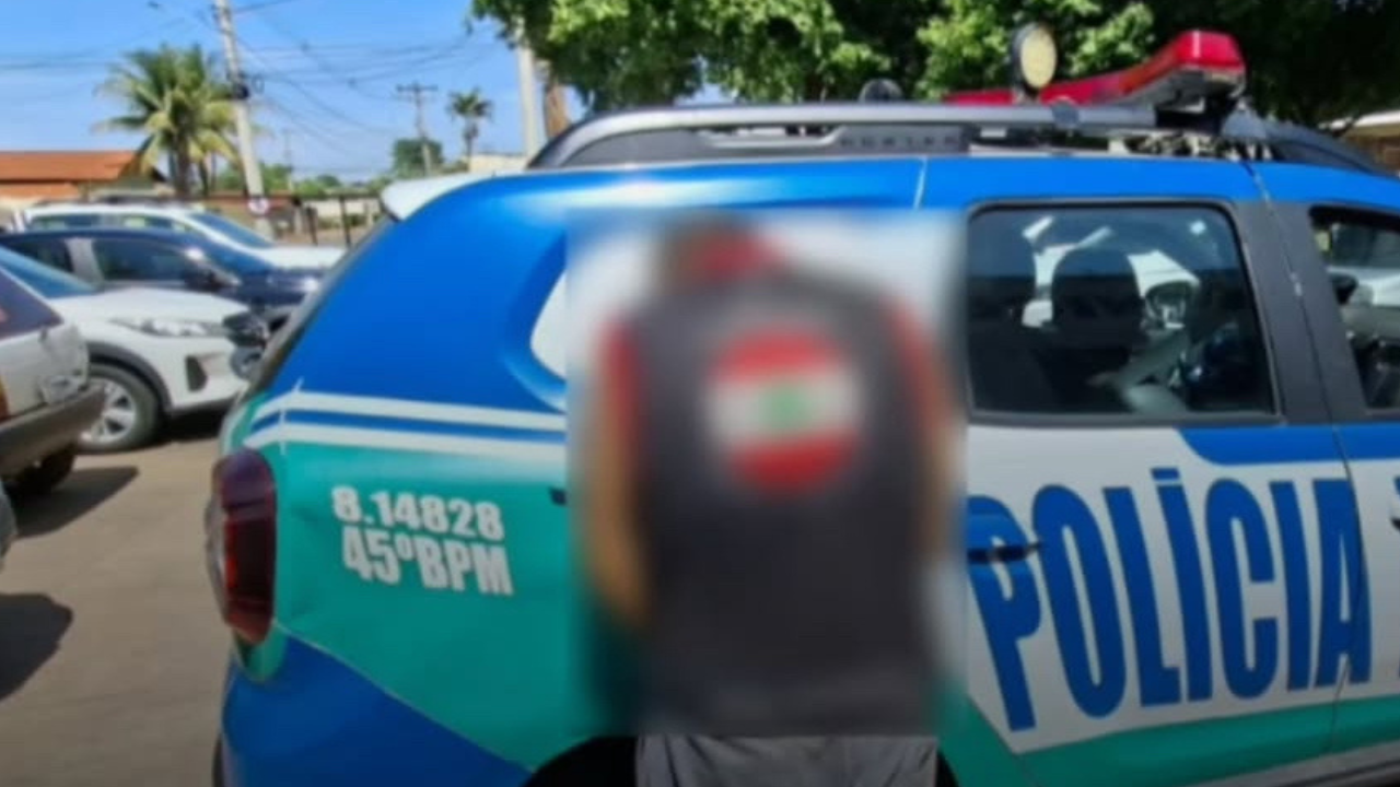 Ladrão dorme no local do crime após furto frustrado em Aparecida de Goiânia