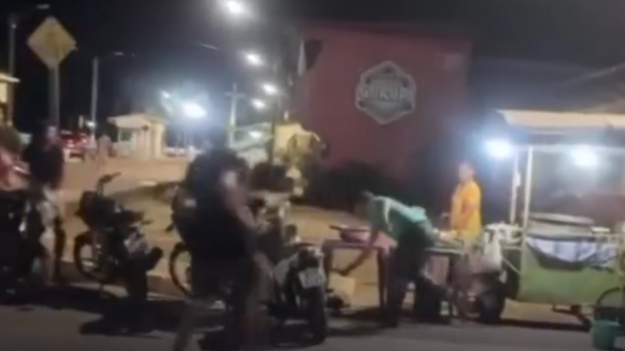 Homem armado com facão causa pânico em festa ‘Rock Doido’