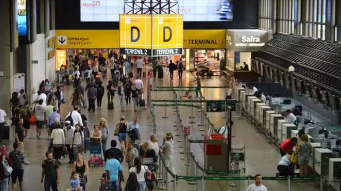 Ciclone causa cancelamento de voos e afeta operação nos aeroportos de São Paulo