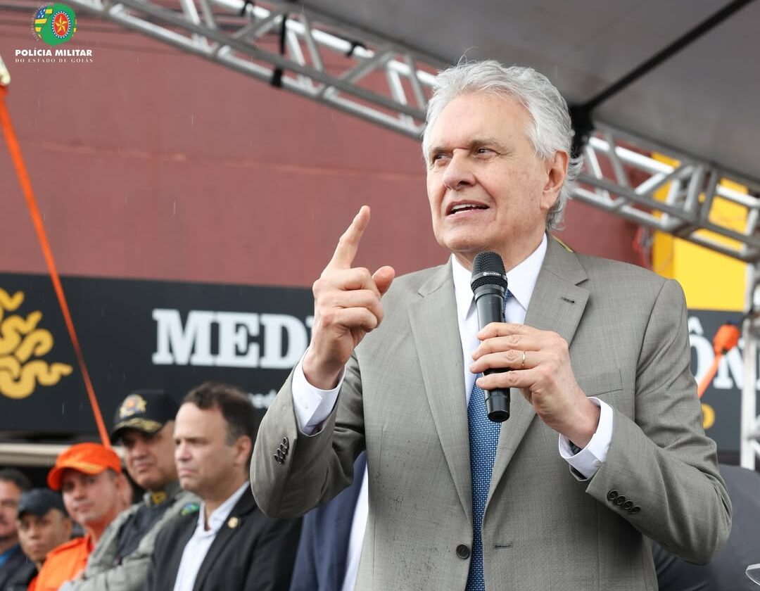 Caiado diz encerrar mandato com a sensação de ter “restituído Goiás aos goianos"