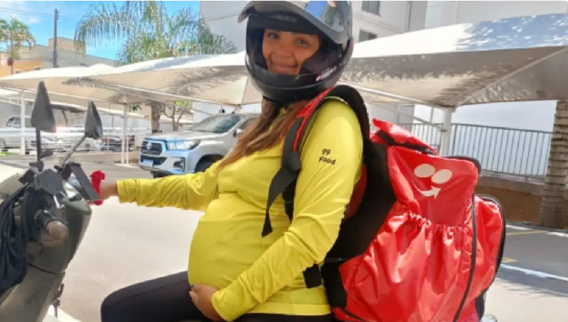 Entregadora grávida passa por cirurgia intrauterina para salvar bebê em Goiânia