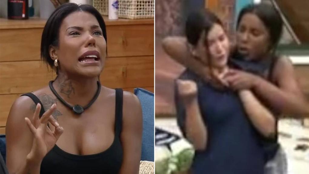 Carol Lekker é expulsa da Fazenda 17 veja o vídeo dela pegando o braço de Duda