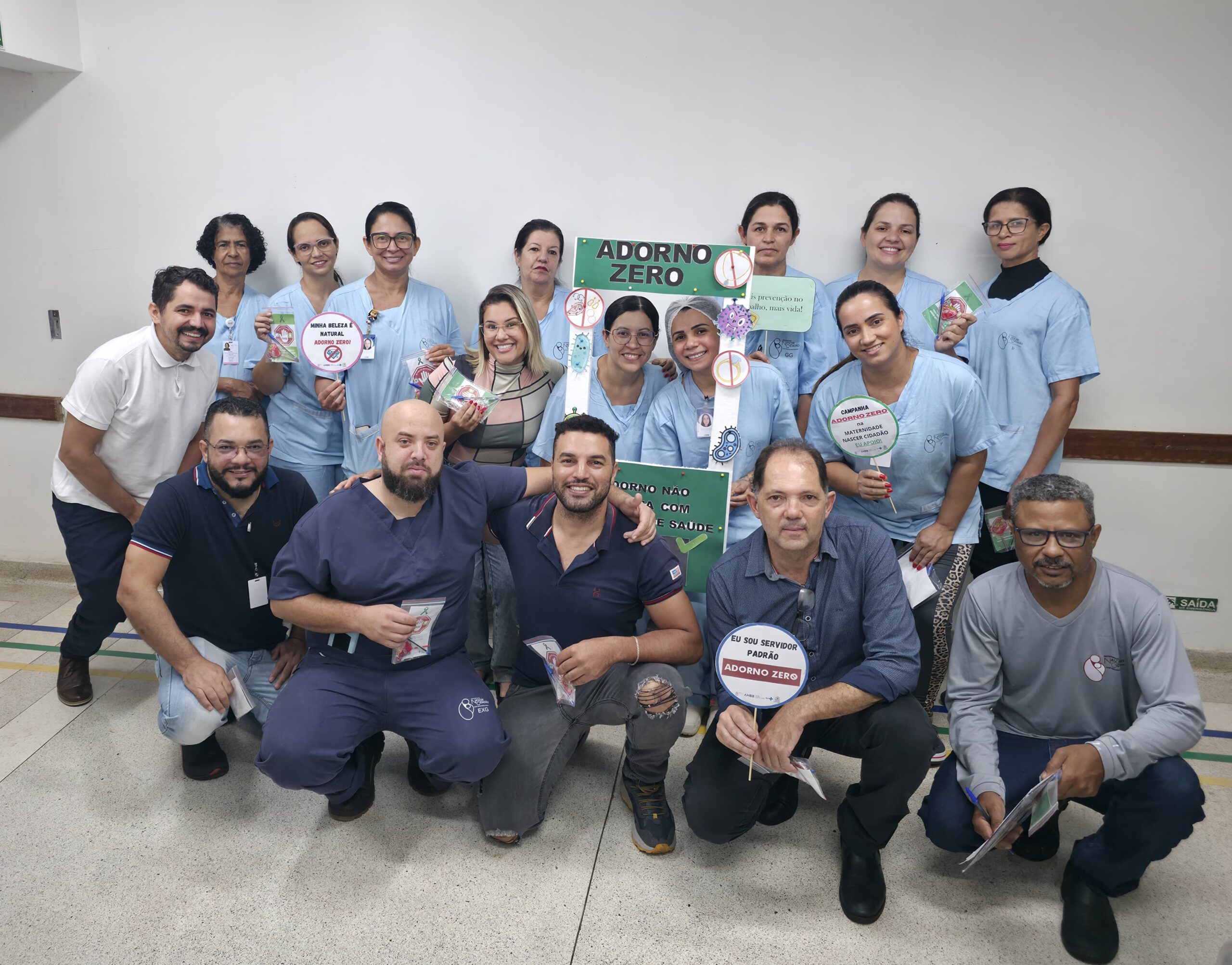 Maternidade Nascer Cidadão realiza blitz educativa sobre segurança e normas internas