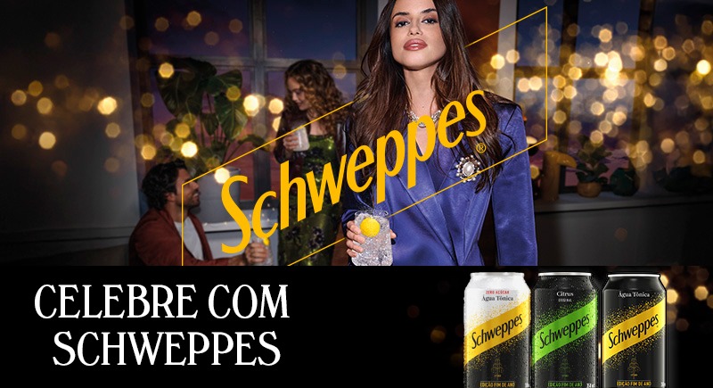 Schweppes apresenta novas embalagens limitadas das versões Tônica e Citrus