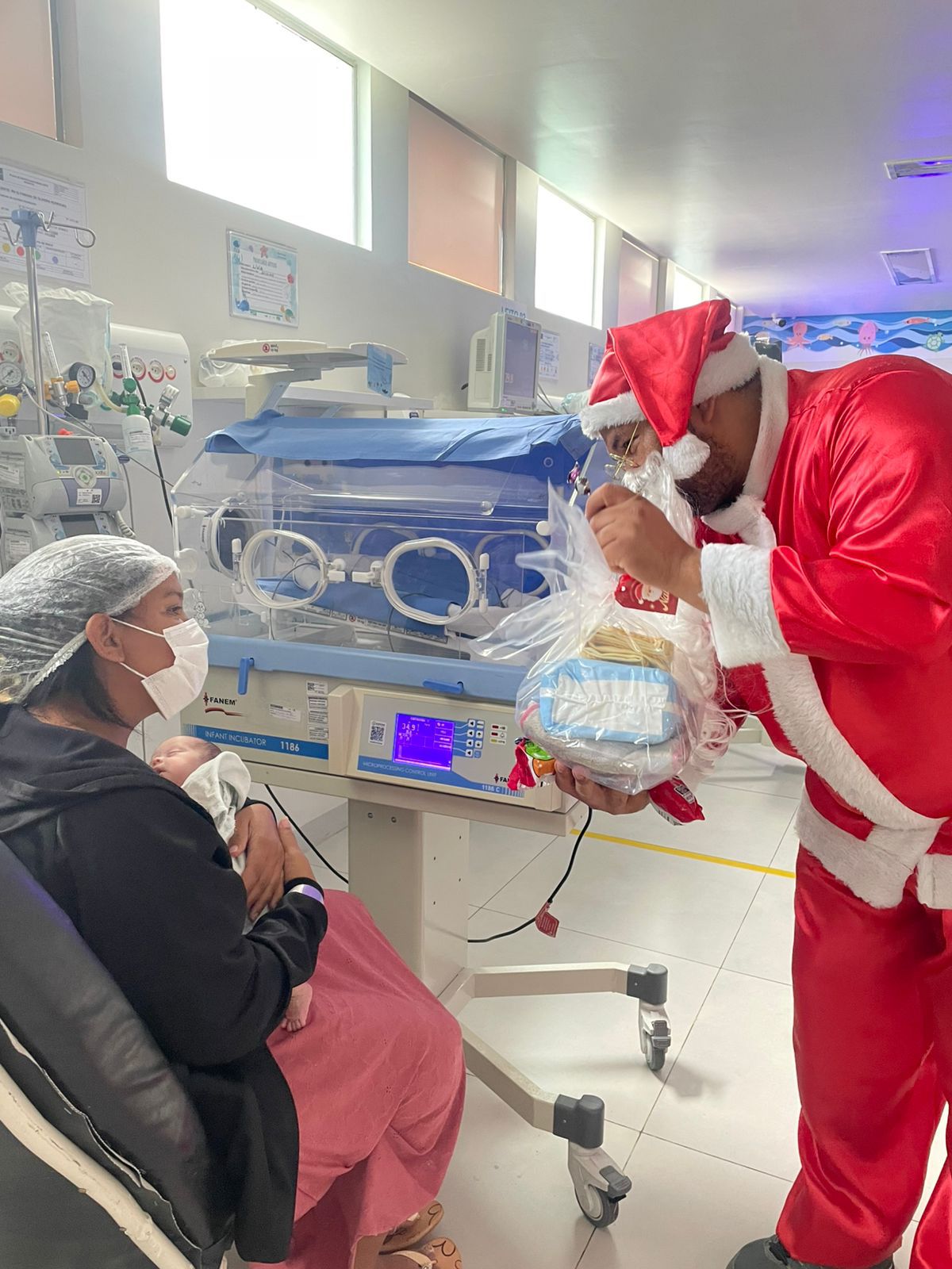 HEMU promove Campanha de Natal para pacientes, acompanhantes e colaboradores