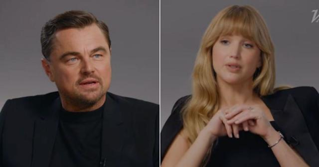 Leonardo DiCaprio surpreende Jennifer Lawrence ao falar sobre Titanic