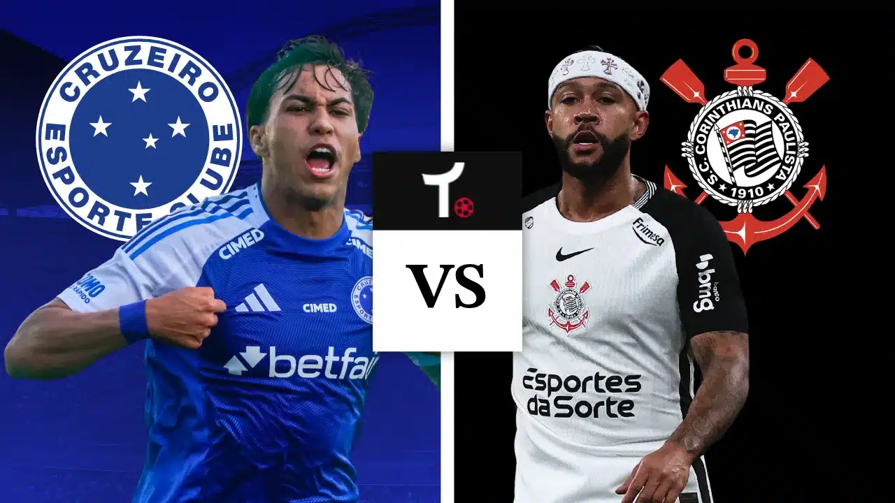 Cruzeiro e Corinthians jogam nesta quarta (10) pela semifinal da Copa do Brasil