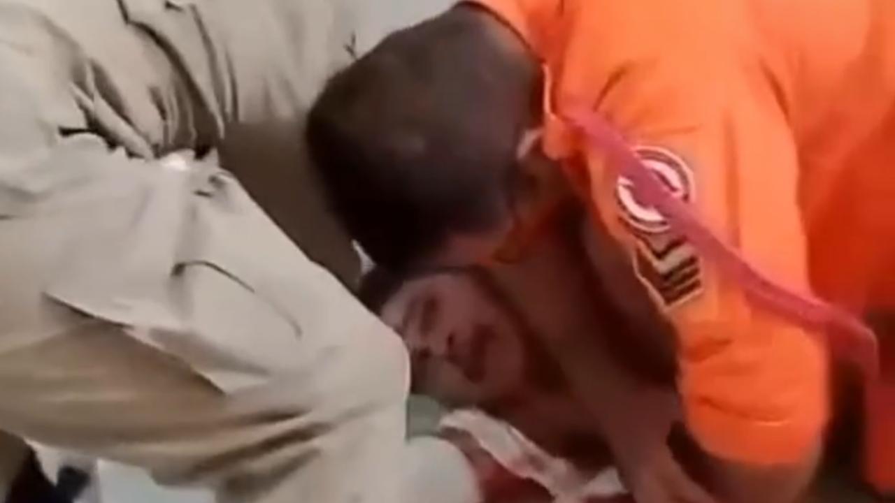 Vídeo: Paciente em surto danifica estrutura da UPA em Aparecida de Goiânia