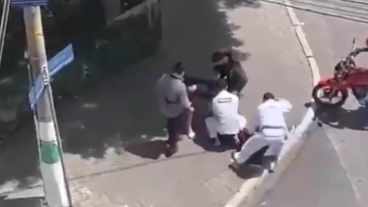 Vídeo: Lutadores de academia detêm criminosos em tentativa de furto de moto