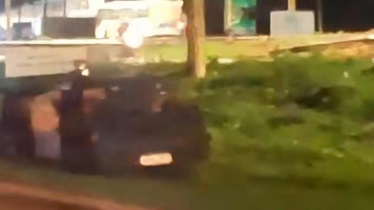 Veículo deixa a pista e causa acidente na GO-070 em Goianira