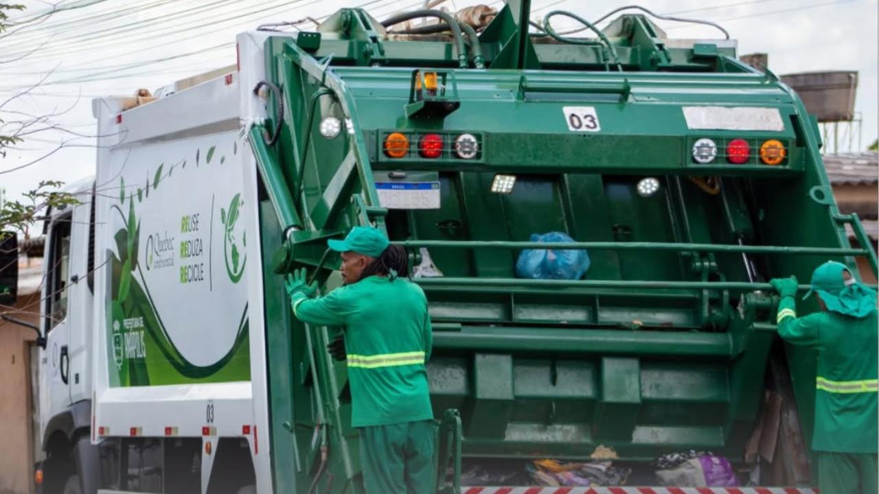 Nova empresa assume limpeza urbana de Trindade após acúmulo de lixo