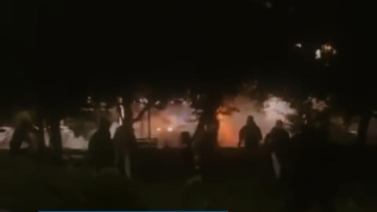 Vídeo: Torcidas de Goiás e Vila se enfrentam em tentativa de invasão a condomínio em Aparecida