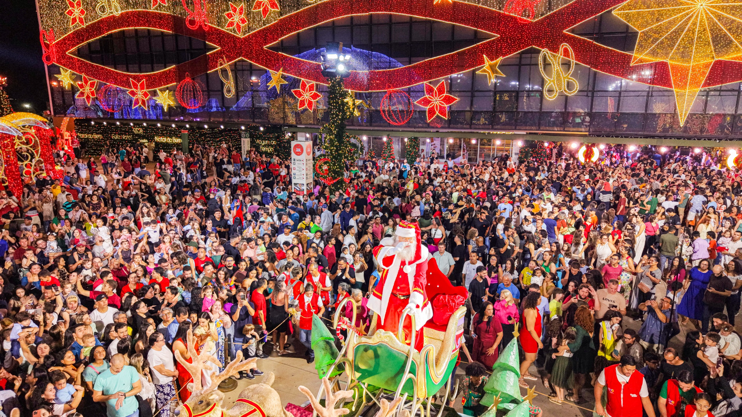 Natal do Bem alcança a marca de 1 milhão de visitantes e ganha destaque nacional e internacional