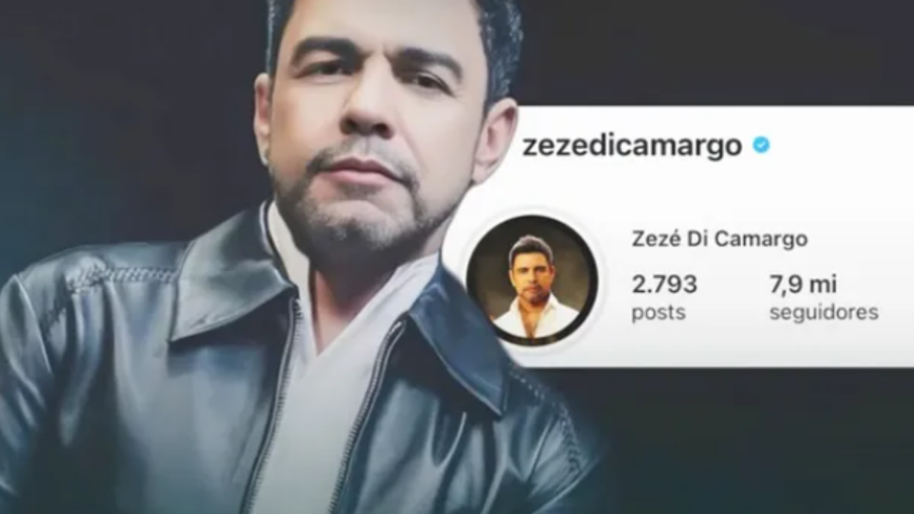 Zezé Di Camargo dispara em número de seguidores após críticas ao SBT